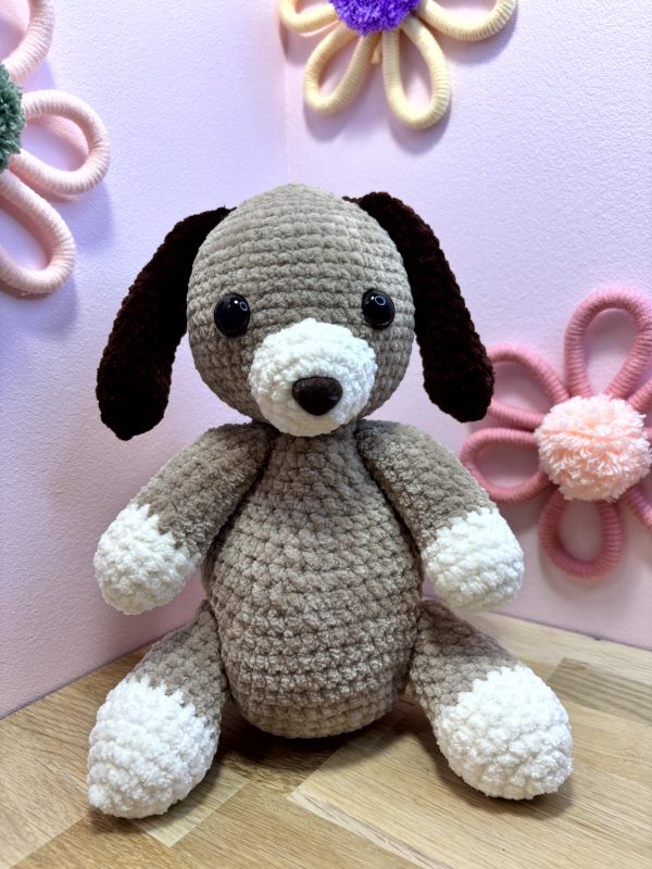 Chien crochet artisanal