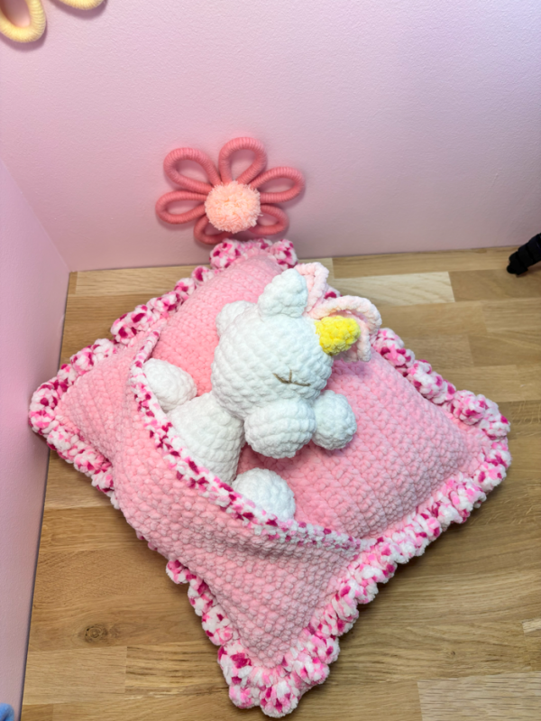 Licorne crochet décorative
