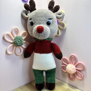 Création crochet renne amigurumi
