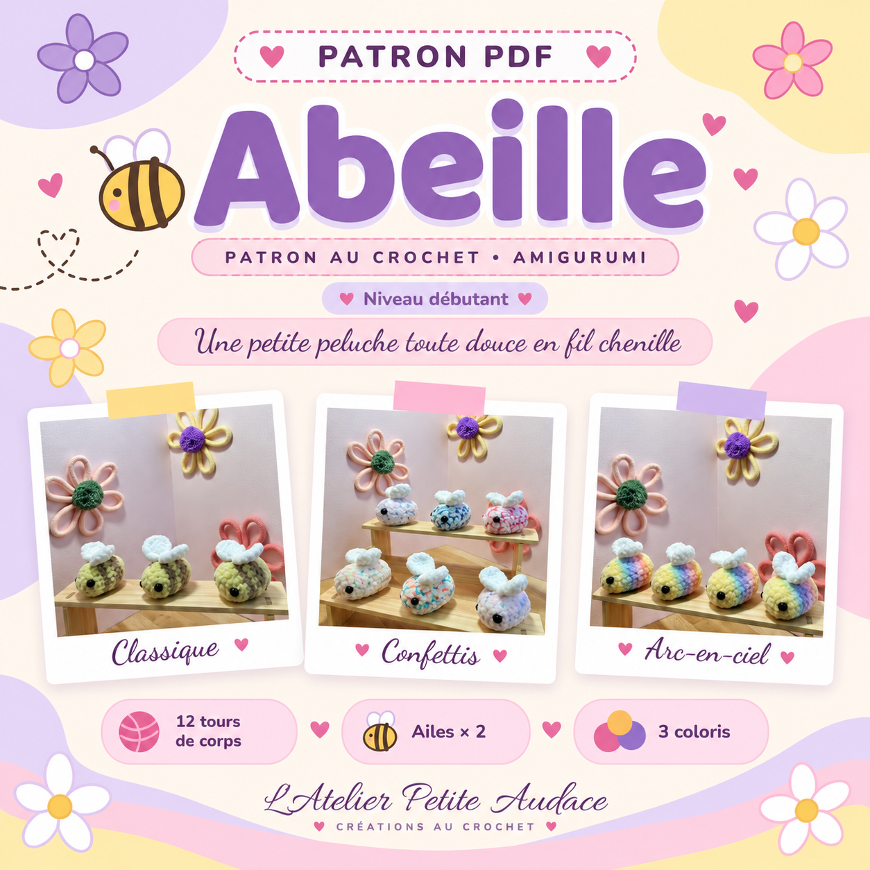 Patron Petite Abeille